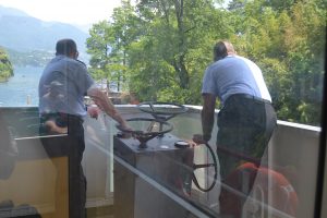 Landing at Brissago Islands