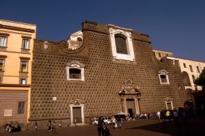 Auf der Piazza Gesù Nuovo