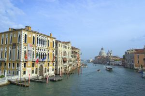 Venedig - Blick von der Accademie-Brücke