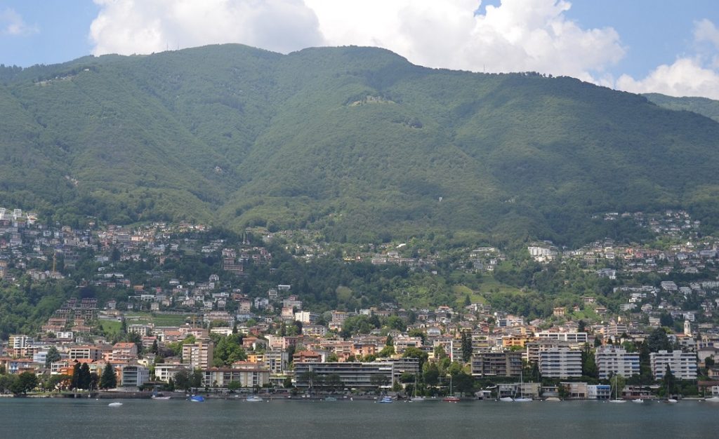 Blick auf Locarno