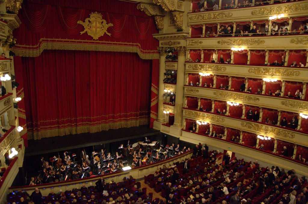 Scala Zuschauerraum und Bühne
