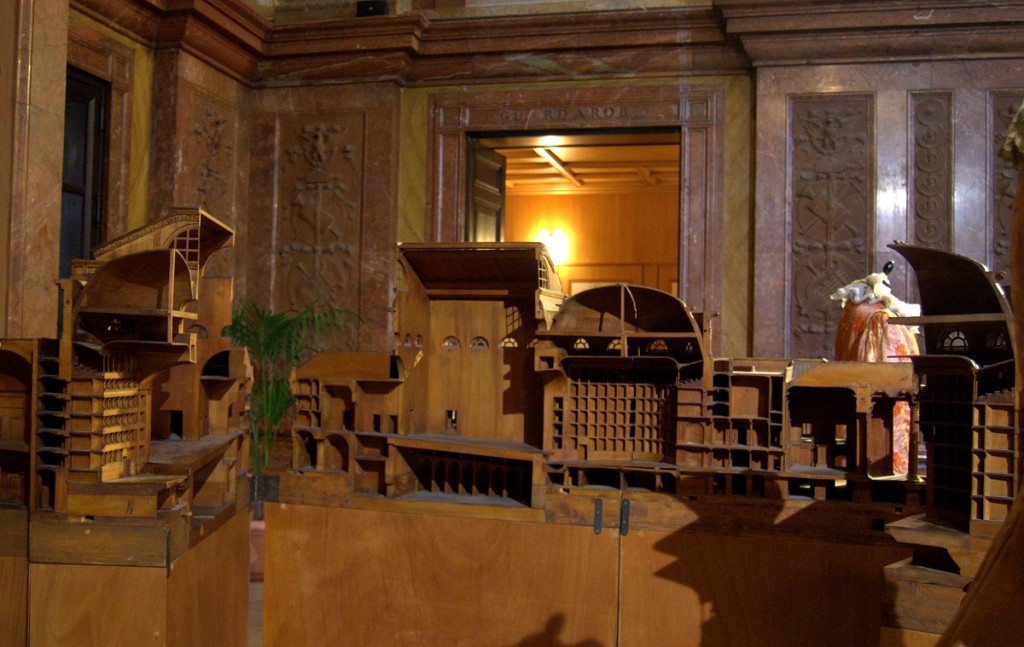 Modell des Teatro Massimo