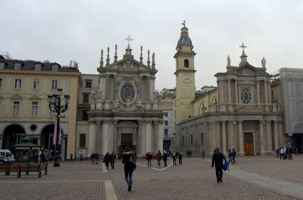Zwillingskirchen Santa Cristina und San Carlo auf Piazza San Carlo