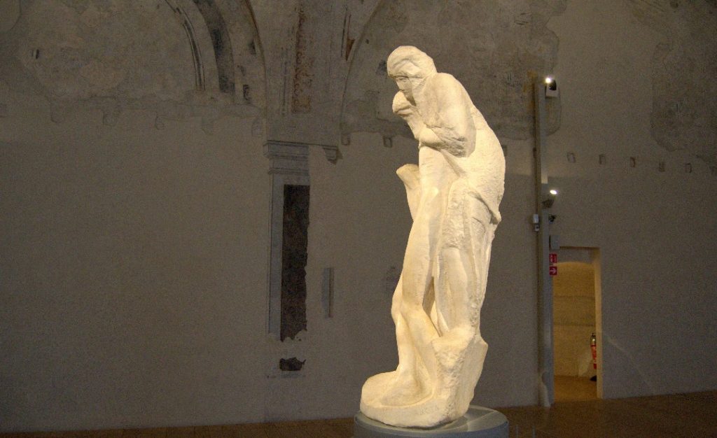 Pietà Rondanini - Wer stützt wen