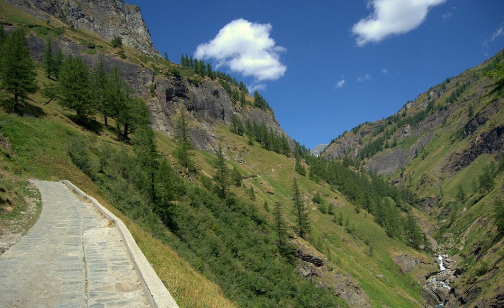 Beginn der Jeepstraße
