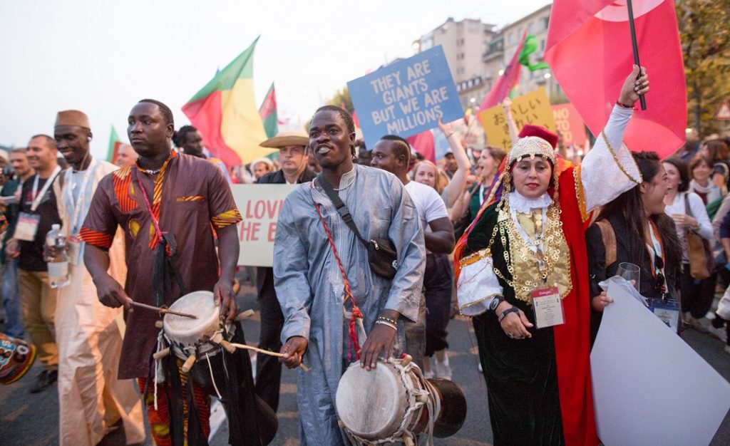 Terra Madre Parade, Foto: Paolo Properzi, Slow Food Archiv