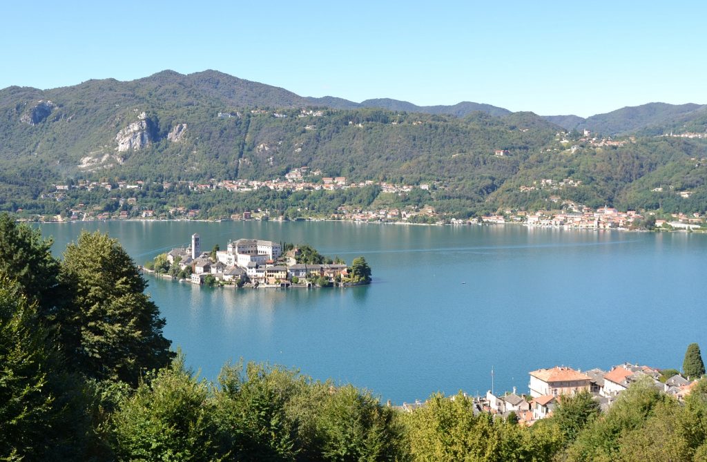 Isola San Giulia Lago d'Orta, Piemonte
