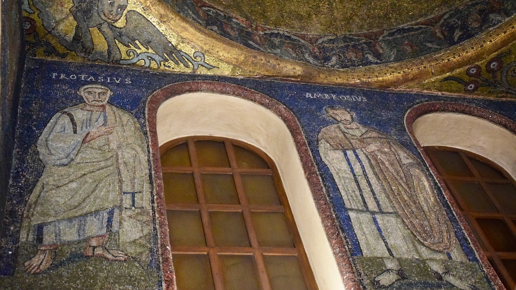 San Vittore in Ciel d'Oro Nordwand