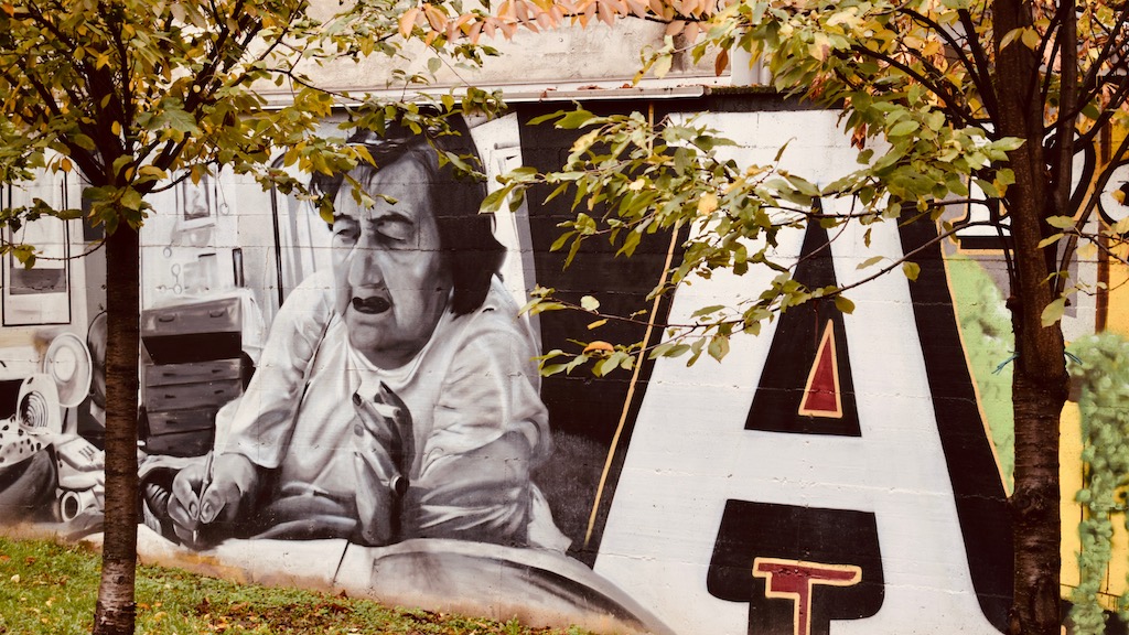 Mural Alda Merini