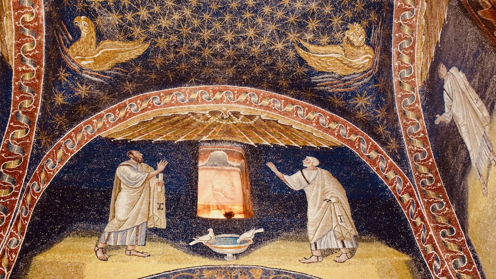 Lünette Mausoleo Galla Placidia – Reise Geschichten Emilia-Romagna