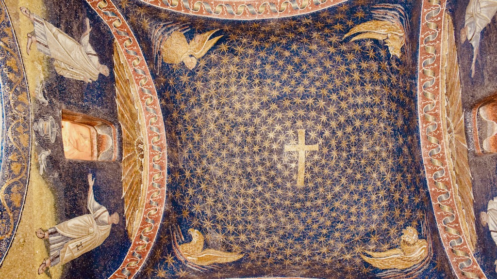Sternenhimmel Mausoleo Galla Placidia – Reise Geschichten Emilia-Romagna